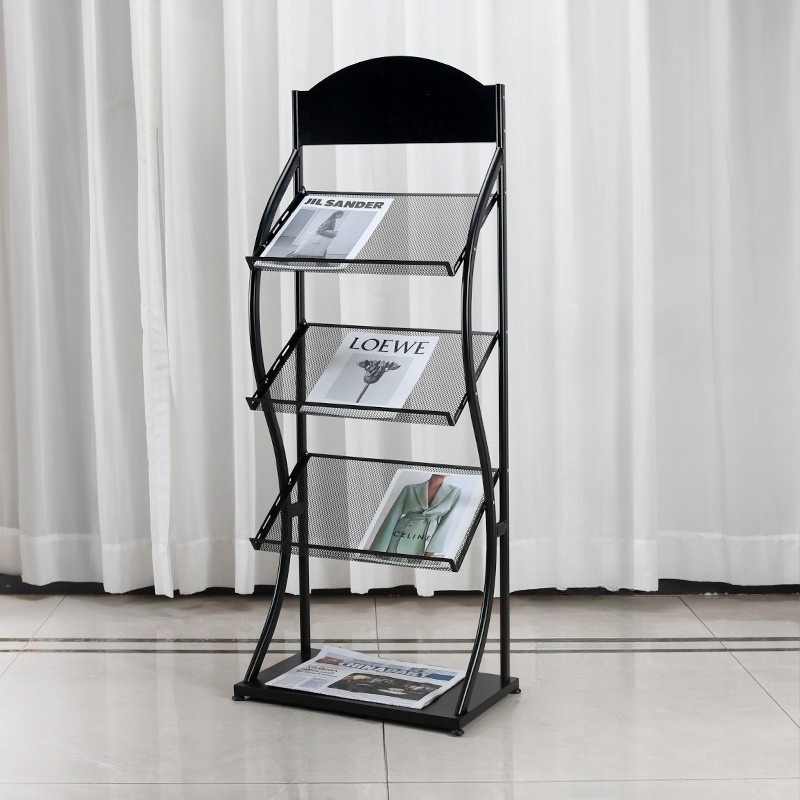 铁艺书报架多层书籍杂志整