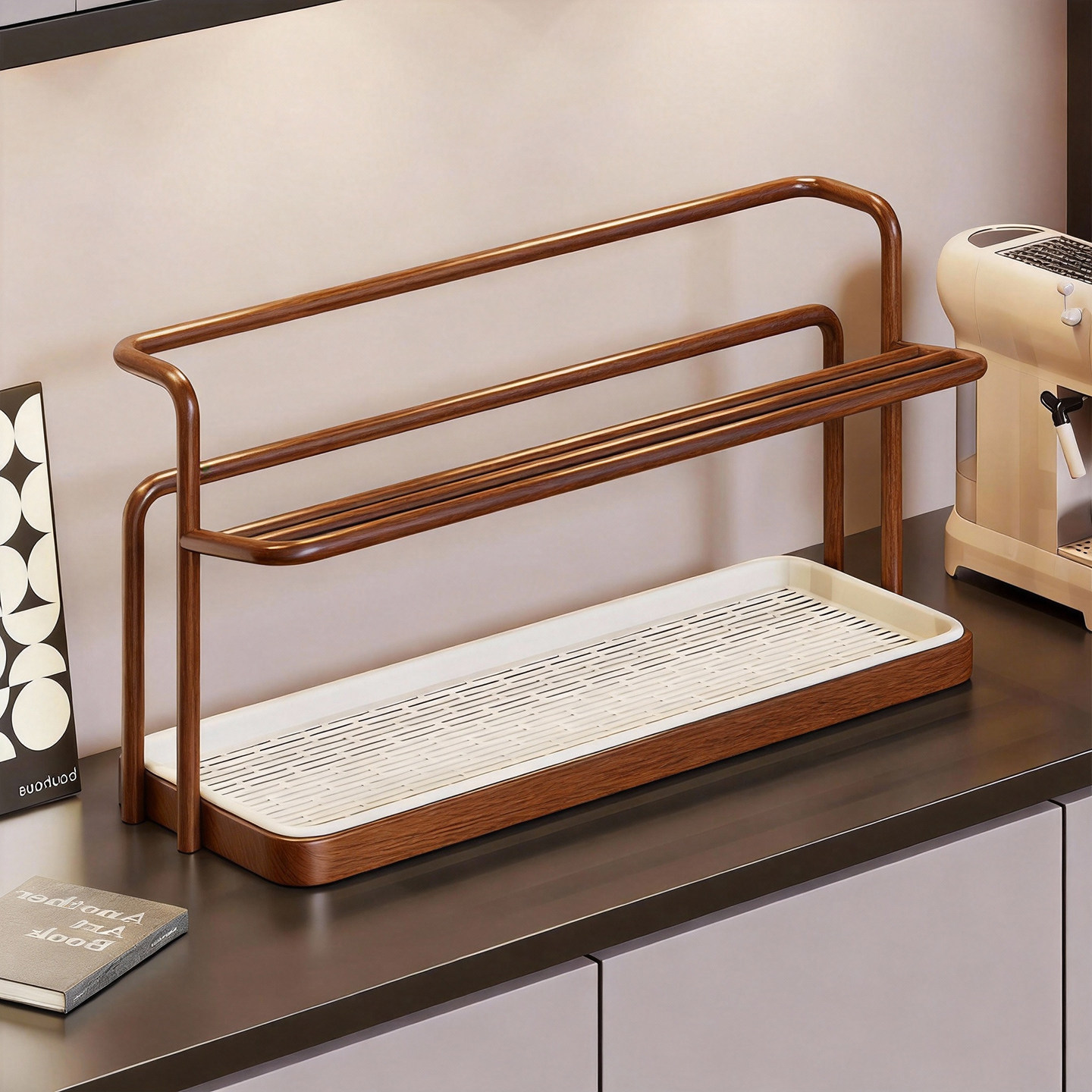 杯子沥水架桌面马克杯茶杯收纳摆放架餐边柜茶几双层咖啡杯储物架,家庭/个人清洁工具,杯架,淘宝优惠券,粉丝福利购,淘宝优惠卷