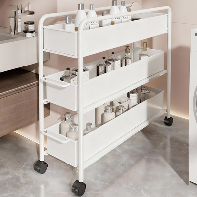 浴室夹缝置物架多层储物沥水架