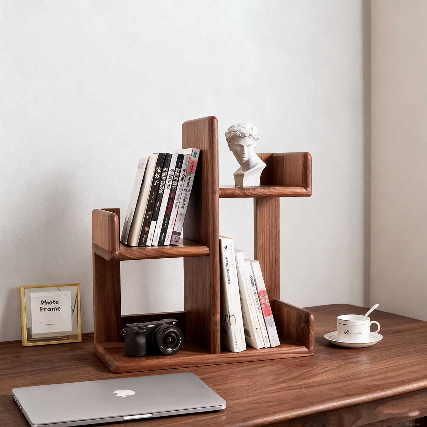 桌面书架多层靠墙书本收纳架