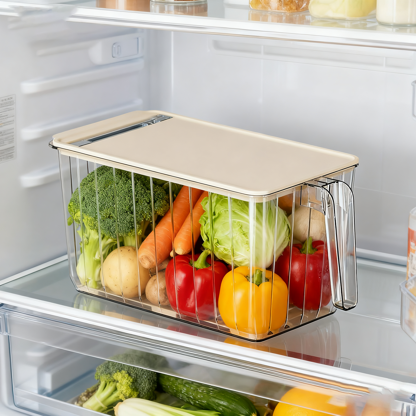 冰箱水果收纳盒家用果蔬保鲜盒