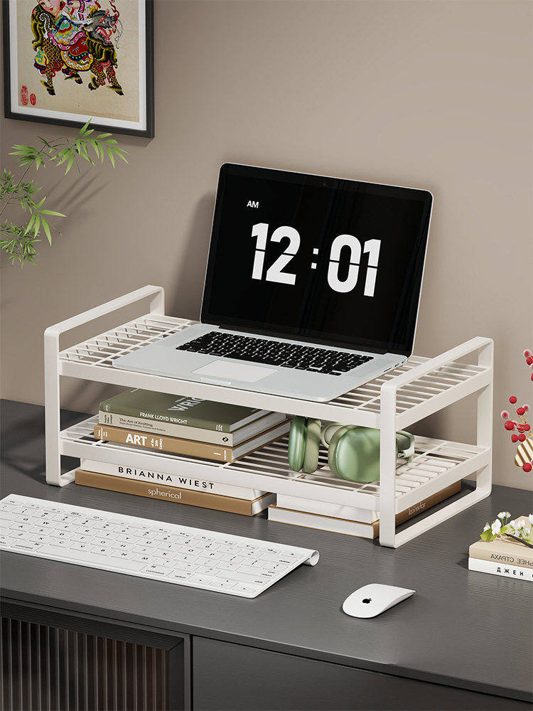 笔记本散热底座烧烤架家用桌面增高支架托悬电脑支架笔记本支撑架