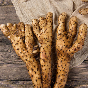 分叉难看温县垆土农家铁棍山药新鲜怀山药焦作怀山铁杆山荮5斤装