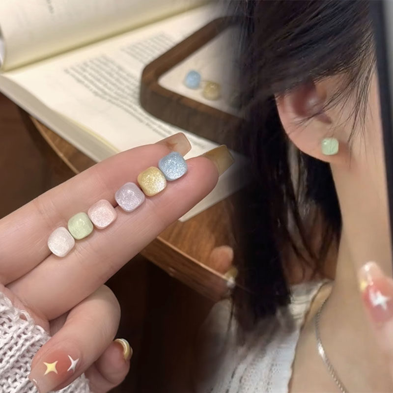 姿茉铜合金日韩女不过敏耳钉