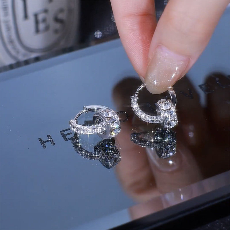 姿茉日韩女不过敏耳环