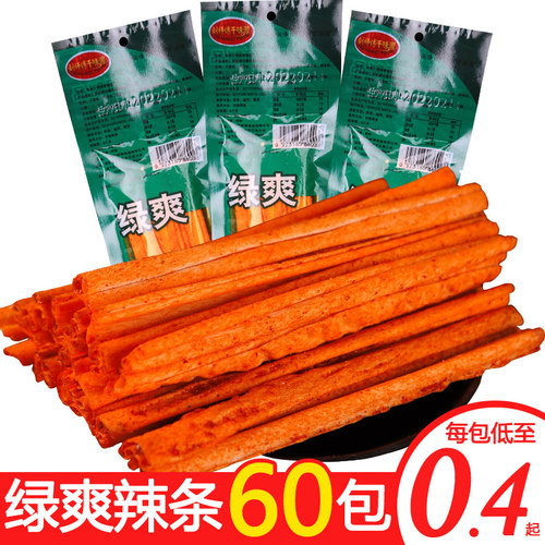 绿爽辣条童年味道麻辣小吃