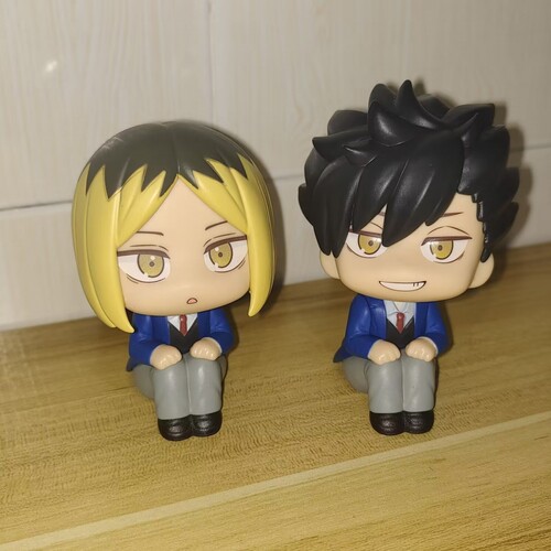 排球少年Lookup孤爪研磨LK黑尾铁朗校服摆件动漫模型潮玩手办车载