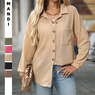 spring sleeved Women autumn shirt long casual loose