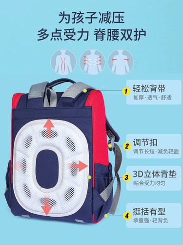 Сверхлегкий ранец со сниженной нагрузкой, вместительный и большой водонепроницаемый рюкзак, защита позвоночника