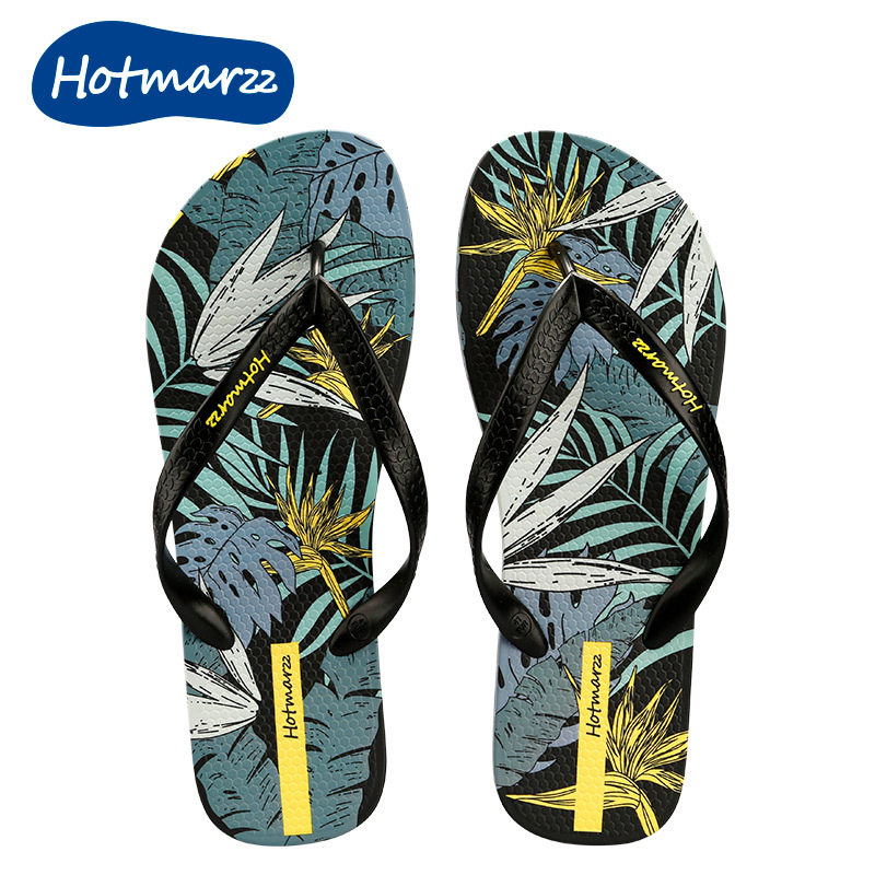 Hotmarzz黑玛男士2025新款防滑人字拖休闲凉拖鞋逛街外穿拖鞋夏潮