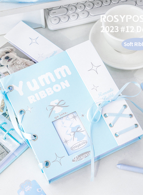 「DIY绑带！芭蕾感卡册」RosyPosy四宫格ins温柔感专辑小卡收纳册