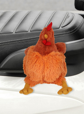 雅迪冠能c16电动车装饰品t60/c15公仔车尾毛绒玩偶挂件小配件摆件