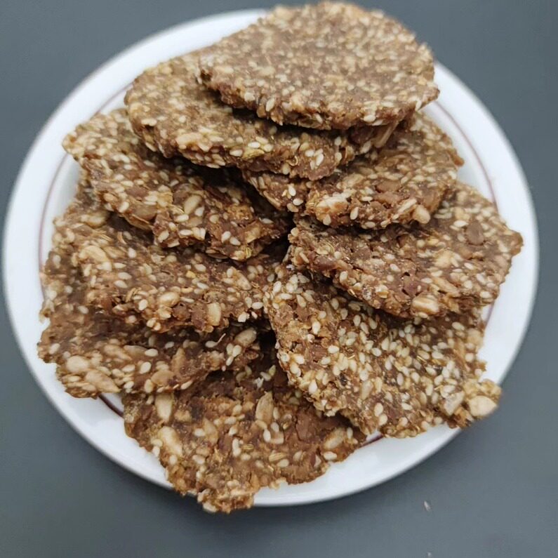 非油炸芝麻豆酱饼轻发酵原味湿酱锅饼河南濮阳散装酱豆饼窝窝特产