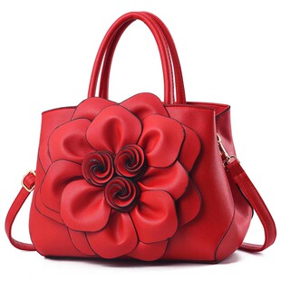 2025新款大花手提包简约女大包单肩包Woman Shoulder bag Handbag