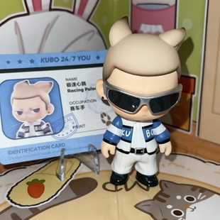正版泡泡玛特 KUBO 每时每刻系列 极速心跳 耳朵背后微瑕 特价