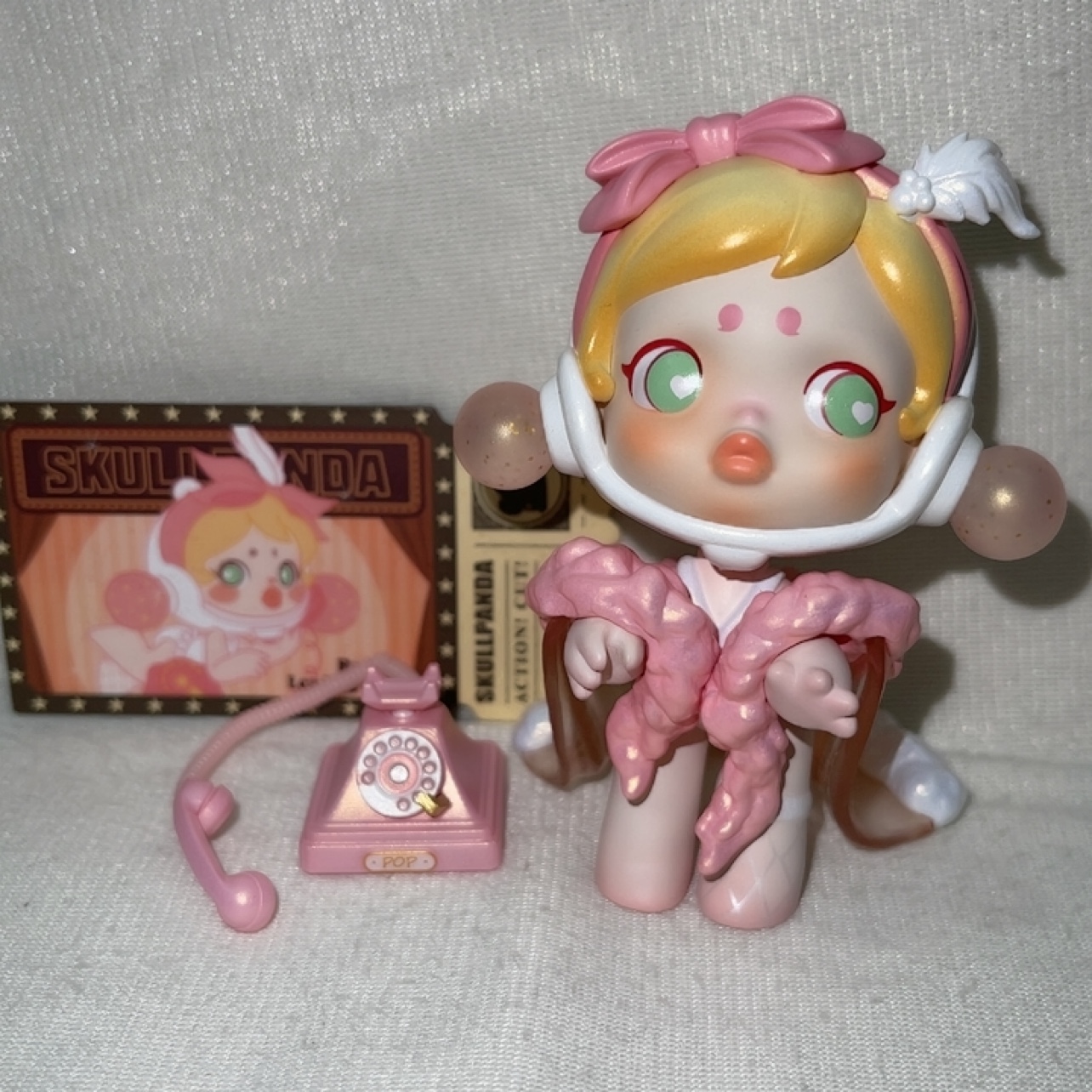 正版泡泡玛特-SP-人生如戏系列 休息的女一号