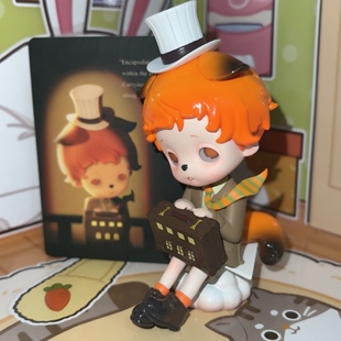 正版泡泡玛特 inosoul 静止的房间系列 旅人