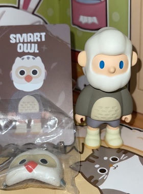 正版BOB 寻找独角兽 动物公民系列 睿智猫头鹰