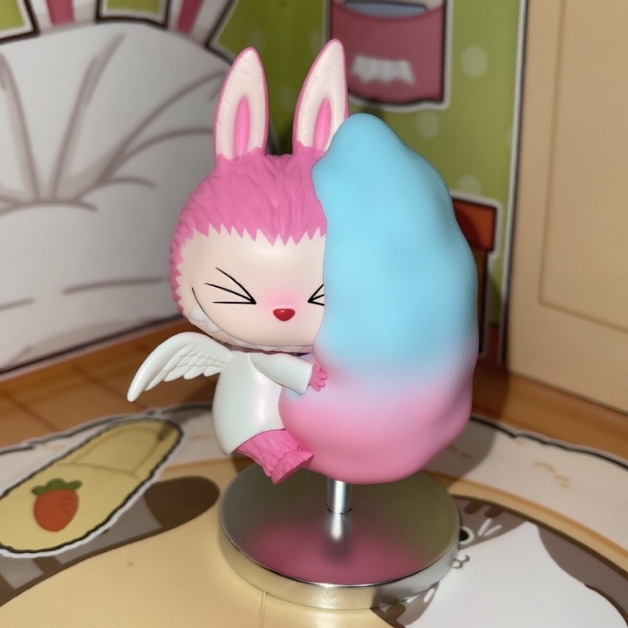 正版Labubu 复古甜蜜系列 棉花糖