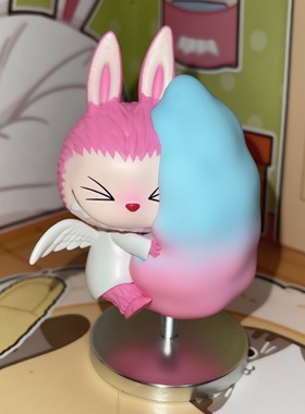 正版Labubu 复古甜蜜系列 棉花糖