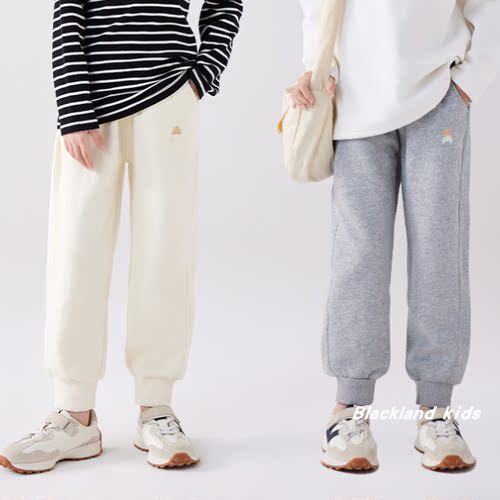 休闲裤110-160码厚感男女童