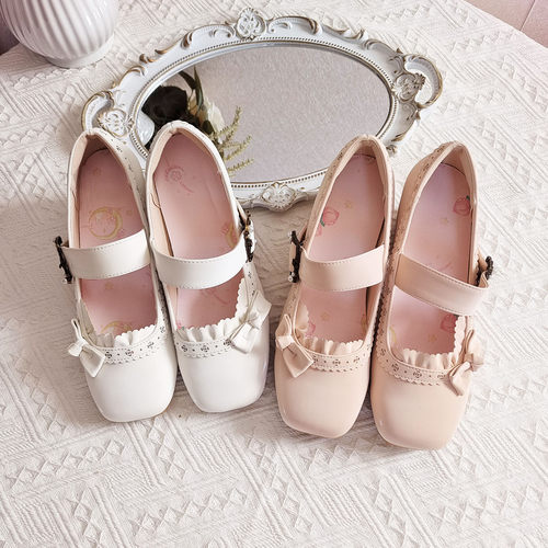 原创国风优雅玛丽珍鞋