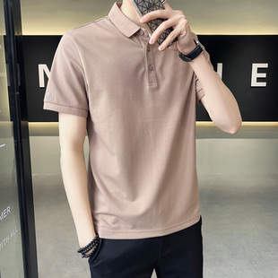 2026新款 士夏季 修身 半袖 0325k 春夏男t恤Polo衫 棉青年翻领夏装 短袖