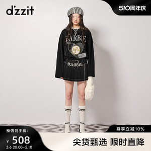 dzzit地素BARBIE长袖t恤