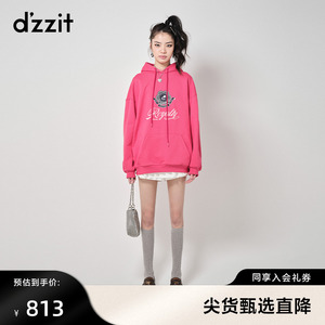 dzzit地素复古运动卫衣