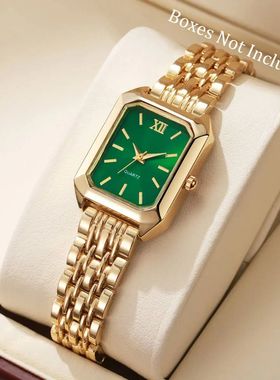 Elegant Rectangle Women Watches Fashion Ladies Quatz