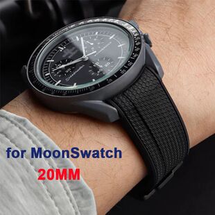 20mm Diving Strap for Omega X Swatch Joint MoonSwatch Men