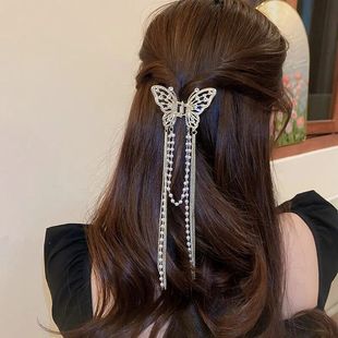 With Clip Long Tassel For Butterfly Accessories Hair