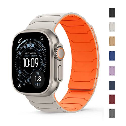 magnetic Strap For Apple Watch Band ultra 2 3 49mm 44mm