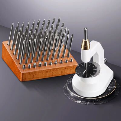 Watch Repair Staking Tool Press Set Watchmaker Jewelling