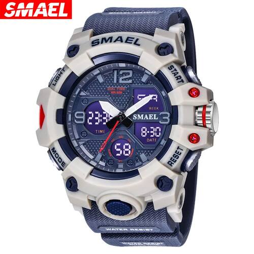 8008 Electronic Watch Outdoor Sports Alarm Clock Time