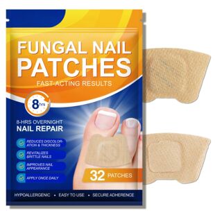 Nail Patches Toenail For Extra Sngth Repair 32Pc