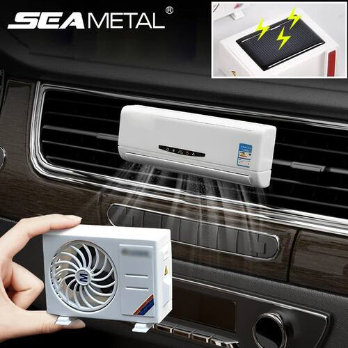 Car Perfume Diffuser Solar Air Conditioner Shape