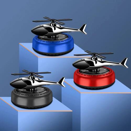 Helicopter Styling Solar Car air freshener Car Interior