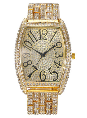 Digital Full Diamond Lage Dial Women's Watch Women's Watch