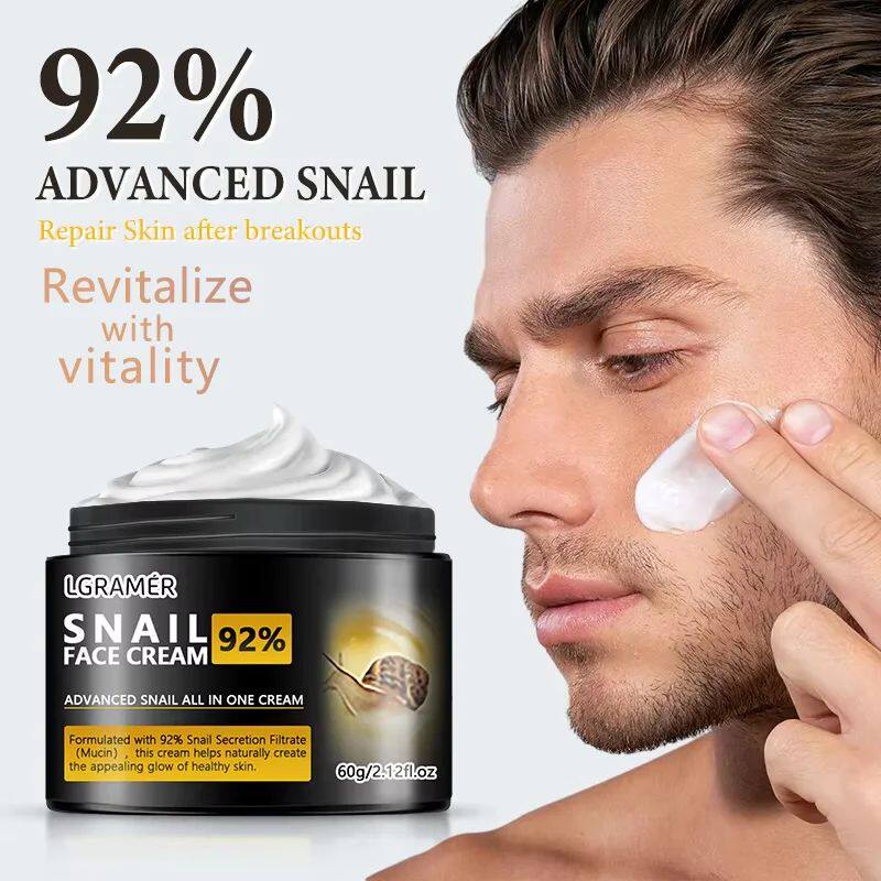 Smooth wrinkles Snail Face Cream  Moisturizing Nourish