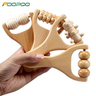 Massage Roller Instantly Waist Wooden Self PCS