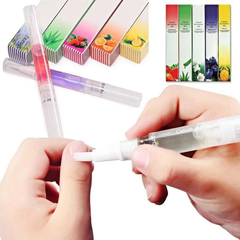 5ml Nail Nutritional Oil Pen 9 Scent Nail Care Cuticle