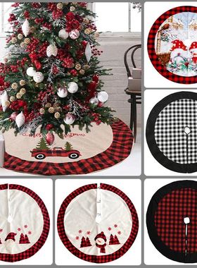 Exta Lage Chistmas e Skit Classic Checkeed Santa Claus