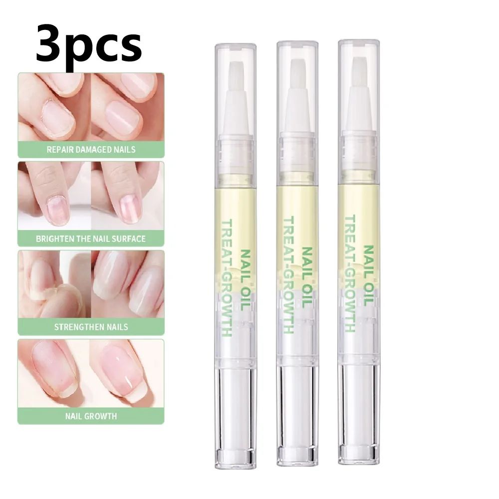 3 Counts Nail Growth Oil For Sngth and Moisture Organic