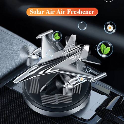 Solar Car Air Freshener Fighter Propeller Flavoring