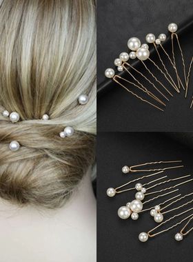 Bridal Wedding Hair Accessories Rhinestone Hair P Forks for