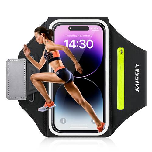 Haissky Running Sport Armband For iPhone 17 16 15 14 13 Pro