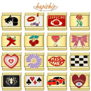 Hapiship 9mm Width Oiginal Daisy Heat Love Buttefly Mom Cat