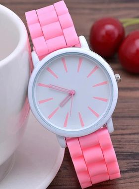 Women's Watches Ultathin Silicone Ladies Bacelet Lage