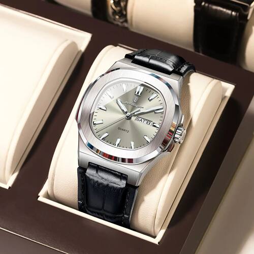 POEDAGAR High Quality Watch For Men Luxury Luminous